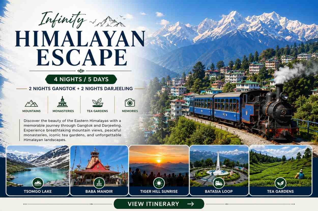 Infinity Gangtok Darjeeling Delight
