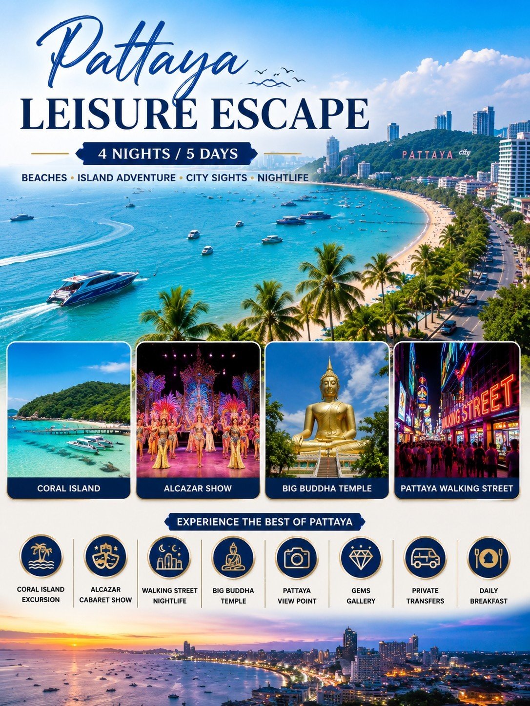 Infinity Pattaya Leisure Escape™ – 4 Nights / 5 Days